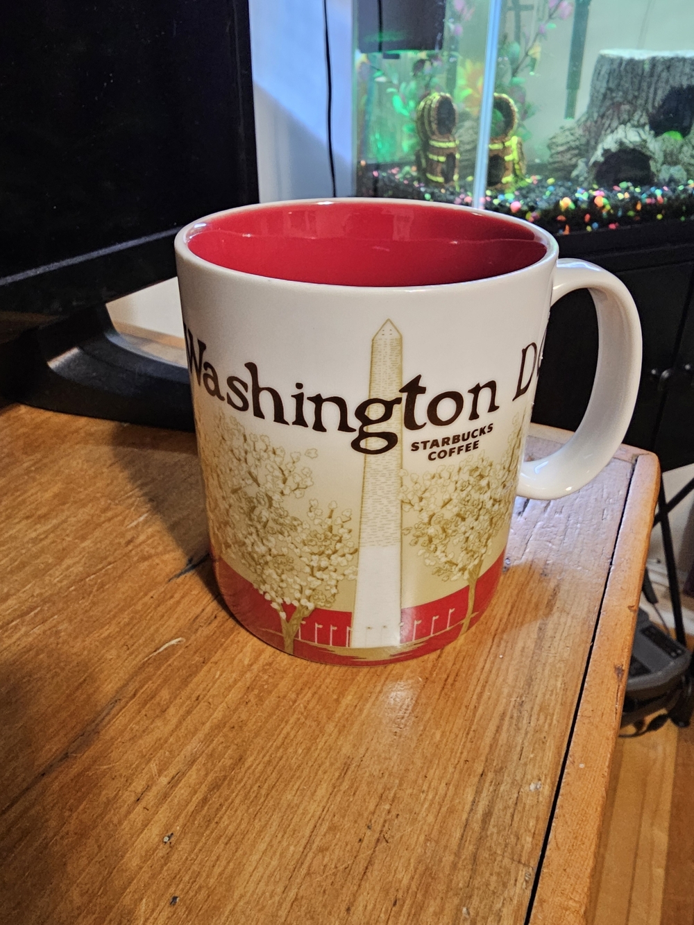 Starbucks Washington DC Red Interior City Landmark Mug